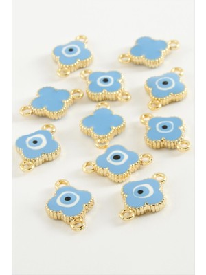 DS LLC Çiçek Çift Kulplu Mineli Bileklik ve Kolye Ucu Aparatı 1 Adet DLLSRSBJ34