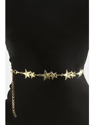 DS LLC Yıldız Metal Zincir Kemer DLLSRSBJ34