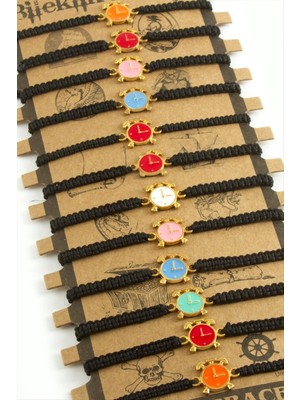 DS LLC Yonca Makrome Örgülü Bileklik DLLSRSBJ34