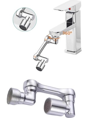 DS LLC Ieg ™ Dönebilen Musluk Başlığı Akrobat Mutfak Banyo Musluk Ucu Başlığı Oynar Başlıklı