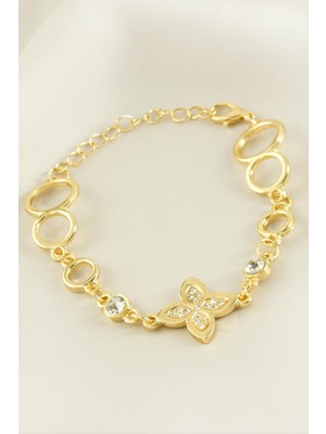 DS LLC Çiçek Taşlı Bileklik DLLSRSBJ34