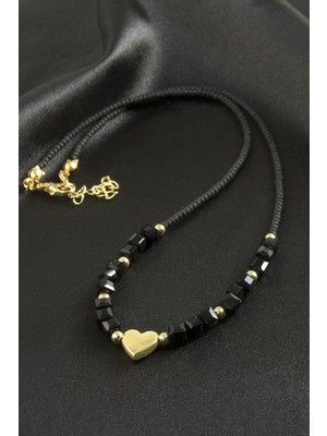 DS LLC Karışık Figürlü Miyoki Boncuk Küp Kristal Kolye 1 Adet DLLSRSBJ34