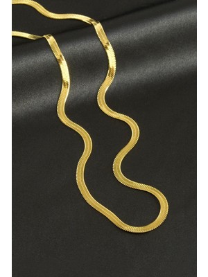 DS LLC Italyan Zincir Çelik Kolye 60 cm DLLSRSBJ34