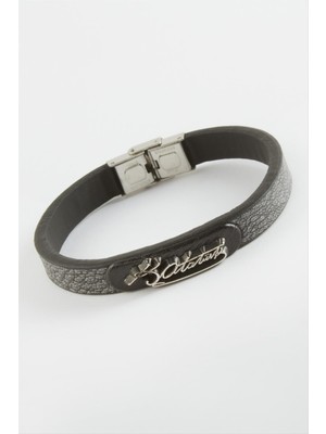 DS LLC Mustafa Kemal Atatürk Imzalı Kaliteli Suni Deri Bileklik DLLSRSBJ34