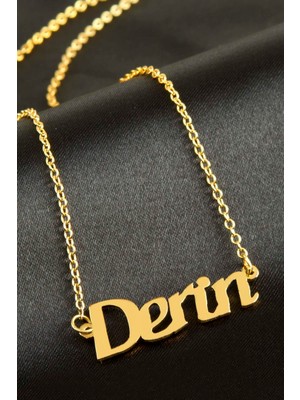 DS LLC Derin Isimli Kolye (Kişiye Özel) DLLSRSBJ34