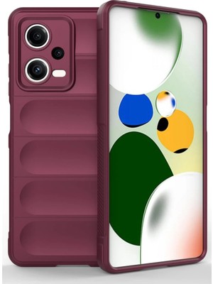 Mey İthalat Bfs  Xiaomi Poco X5 5g Kılıf Optimum Silikon - Bordo