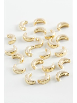 DS LLC Hilal Tek Kulp Mineli Bileklik ve Kolye Ucu Aparatı 1 Adet DLLSRSBJ34