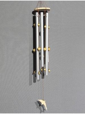 DS LLC Ieg ™ Boncuklu Metal Rüzgar Çanı Model 1 DSLLCRS-IEGK34