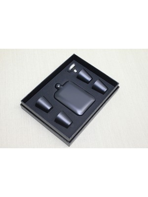 DS LLC Ieg™ 4 Shot Bardaklı Matara Seti Siyah  DCLLS-RSTK345