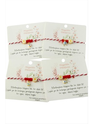 DS LLC Papatya Nazar Marteniçka Ip Bileklik DLLSRSBJ34