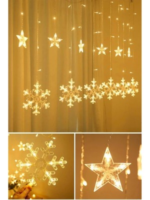 DS LLC Ieg ™ Kar Tanesi Perde LED DSLLCRS-IEGK34