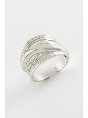 DS LLC Çarpı Metal Yüzük DLLSRSBJ34