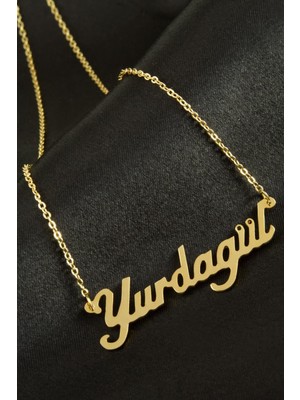 DS LLC Yurdagül Isimli Kolye (Kişiye Özel) DLLSRSBJ34