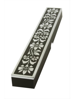 DS LLC Çiçek Yaldızlı Tesbih Kutusu DLLSRSBJ34