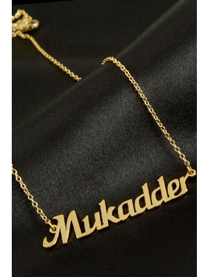 DS LLC Mukadder Isimli Kolye (Kişiye Özel) DLLSRSBJ34