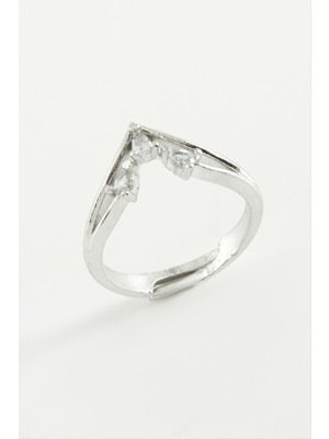 DS LLC Ok Zirkon Taşlı Yüzük DLLSRSBJ34