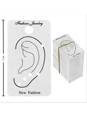 DS LLC Kıkırdak Küpe Kartı DLLSRSBJ34