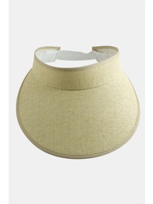 DS LLC Kasketli Hasır Tennis Şapkası DLLSRSBJ34