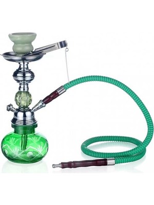DS LLC Ieg ™ Küçük Boy Nargile Takımı - Yeşil DSLLCRS-IEGK34