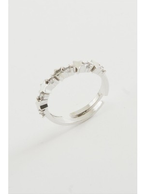 DS LLC Yıldız Taşlı Yüzük DLLSRSBJ34