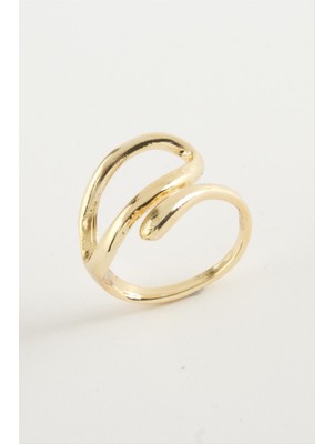 DS LLC Oval Metal Yüzük DLLSRSBJ34