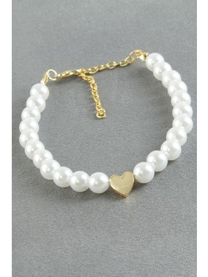 DS LLC Kalp Inci Bileklik DLLSRSBJ34