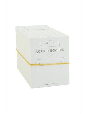 DS LLC Dikdörtgen Kalın Küpe Kartı 100 Adet DLLSRSBJ34