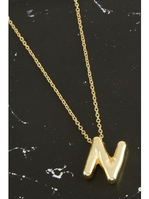 DS LLC N Harfli Balon Kolye DLLSRSBJ34