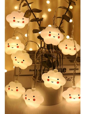 DS LLC Ieg ™ Bulut Şeklinde LED Şerit Lamba 12 Adet DSLLCRS-IEGK34