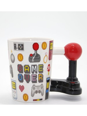 DS LLC Ieg™ Porselen Game Over Kupa Bardak Model 4  DCLLS-RSTK345