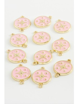 DS LLC Yıldız Tek Kulplu Mineli Bileklik ve Kolye Ucu Aparatı 1 Adet DLLSRSBJ34