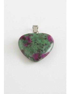 DS LLC Akik Kalpli Doğaltaş Kolye Ucu DLLSRSBJ34