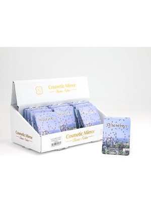 DS LLC Ieg™ Taşlı Istanbul Tasarımı El Aynası Ince Model 14 DCLLS-RSTK345