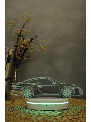 Normadia 3 Boyutlu Istanbul Silüeti Renkli Dekoratif Gece Lambası Seti