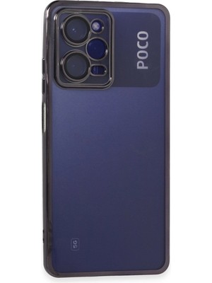 Mey İthalat Bfs  Xiaomi Poco X5 Pro 5g Kılıf  Lensli Silikon - Mor