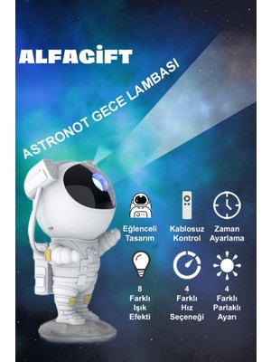 Normadia Gökyüzü Temalı LED Projektör ile Yıldızlı Gece Atmosferi