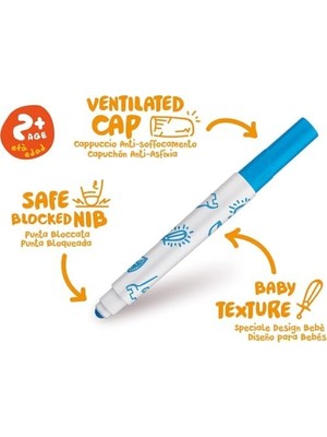 Skygo 12 Renk Baby Jumbo Keçeli Kalem 42814