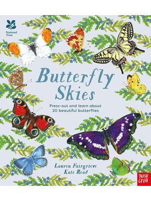 Skygo National Trust: Butterfly Skies: Press Out And Learn About 20 Beautiful Butterflies