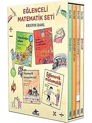 Skygo Eğlenceli Matematik Kutulu Özel Set 4 Kitap