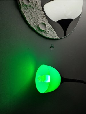 Normadia Yeşil Renkli 1W E14 Duy Gece Lambası Ampulü, Şık ve Enerji Tasarruflu