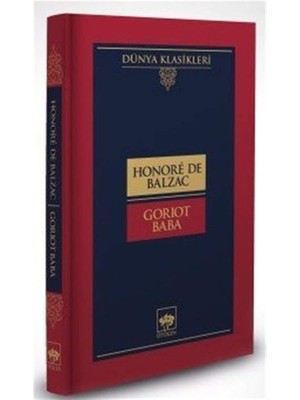 Skygo Goriot Baba (Ciltli)