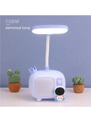 Normadia Sevimli Karikatür Göz Koruma Mini Televizyon Masa ve Çalışma Lambası