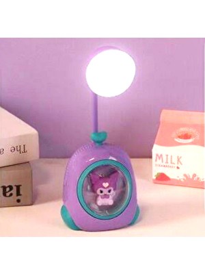 Normadia Sevimli Fanus Masa Lambası, Çocuk Odası Gece Işığı, USB Şarjlı, 2 Kademeli