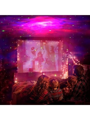 Normadia Bluetooth Astronot Projektör Gece Lambası, Projeksiyon ve Dinlendirici Sesler