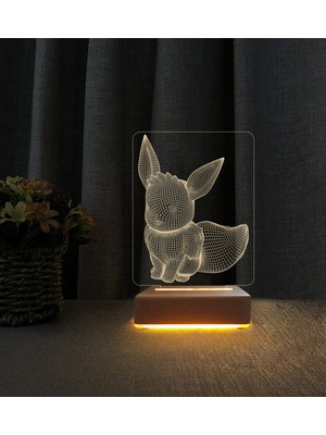 Normadia 3D Sincap Tasarımlı LED Masa Lambası - Doğum Günü Hediyesi