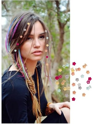 Skygo Kadın 24 'lü Saç Süsü Toka, Lastik Toka Seti, Toka Organizer, Toka, Kız Çocuk Toka, Toka Organizer