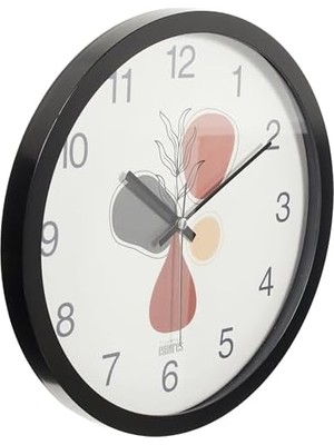 Skygo 30 cm Gerçek Cam Sessiz Mekanizma Duvar Saati