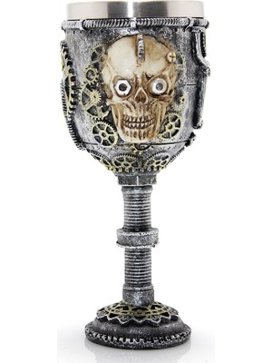 Marsilyan Tasarım Paslanmaz Çelik Kadeh Bardak Model 4