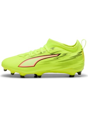 Puma Ultra 6 Match Fg/Ag Çocuk Sarı Çim Saha Kramponu.01