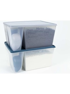 Skygo Un ve Şeker Kabı(Ölçü Kaşıklı)